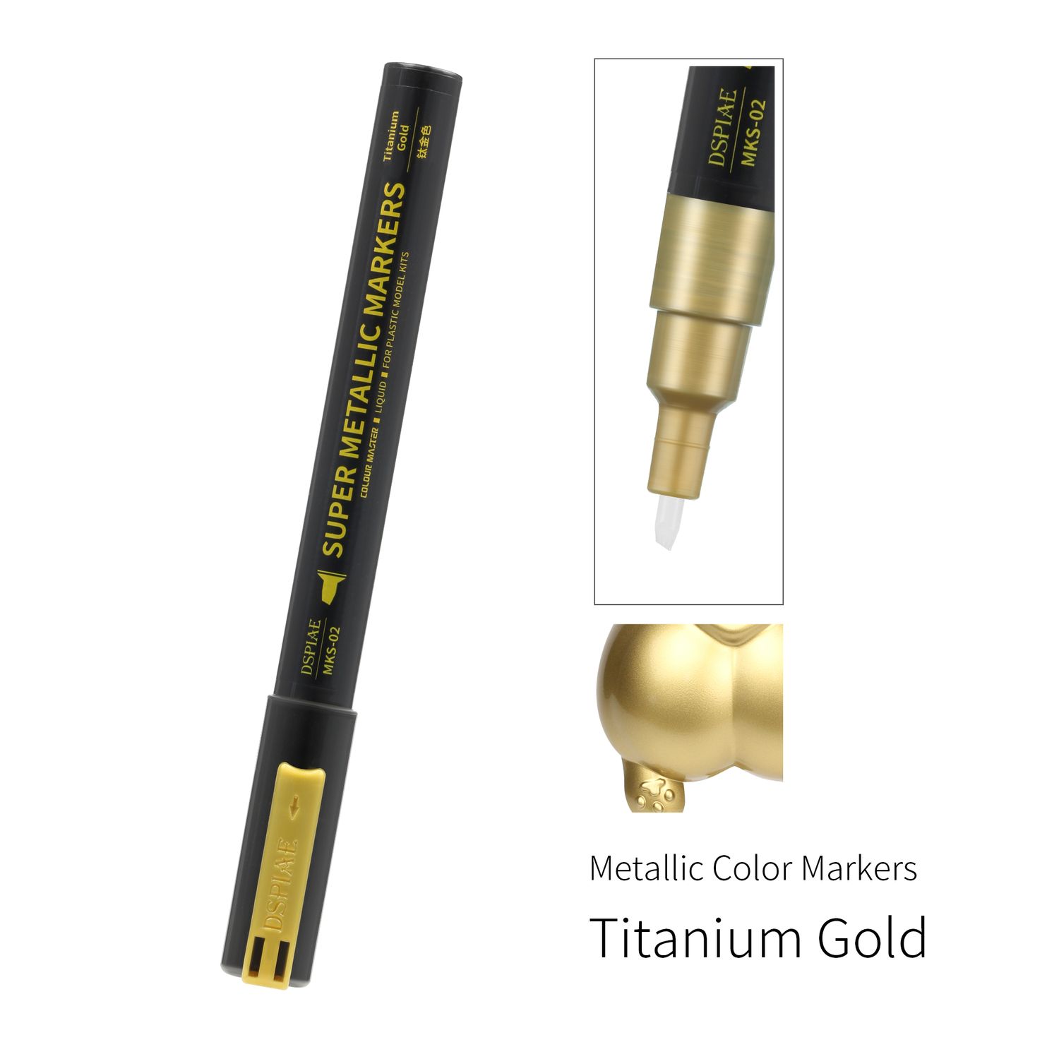 DSPIAE MKS-02 Titanium Gold marker