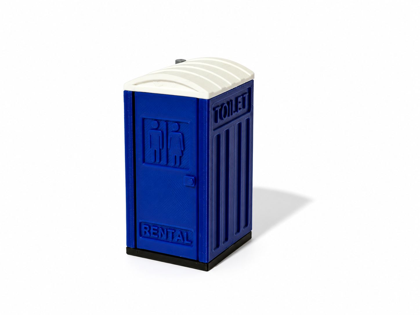Mobiele Toilet/Dixi blauw FDM print