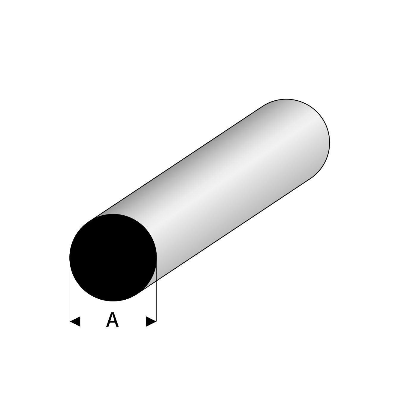 Rond profiel 400
