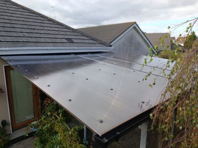 Bronze 10mm Polycarbonate Sheet Twinwall  6000mm x 1050mm