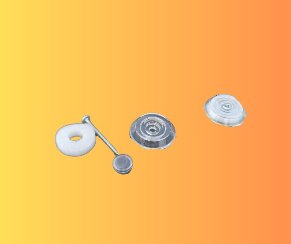 Fixings with Clear Plastic Washers (4.5 x 45mm) – 50 Units for Timber