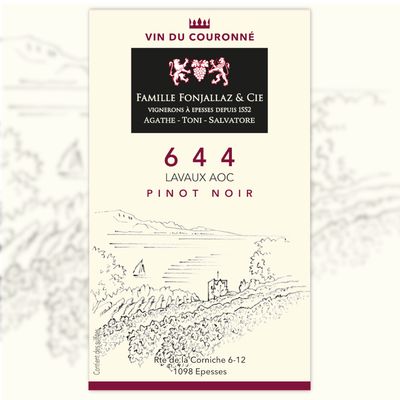 Lavaux AOC rouge – 644