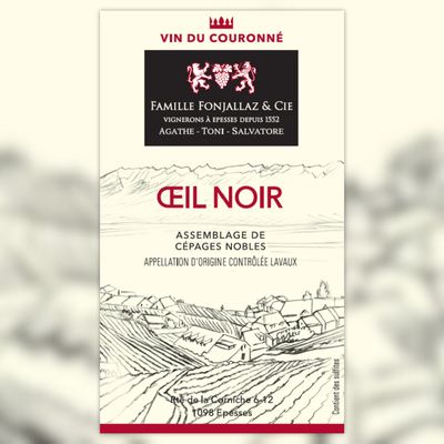 Lavaux AOC assemblage rouge - Œil Noir