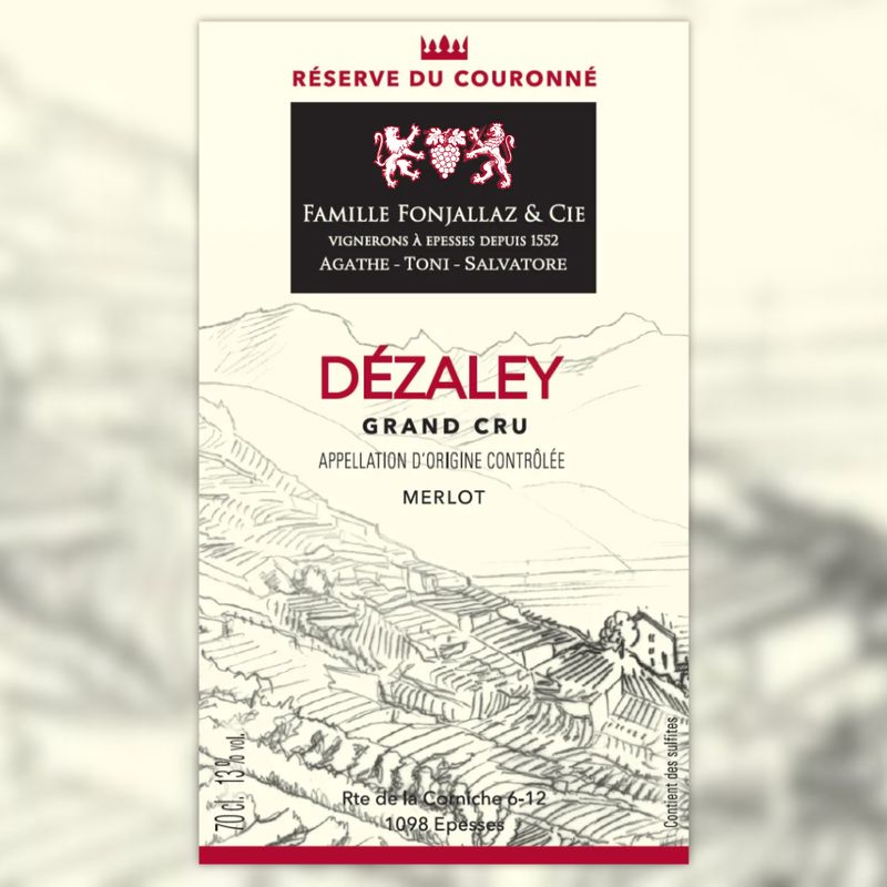 Dézaley Grand Cru AOC rouge