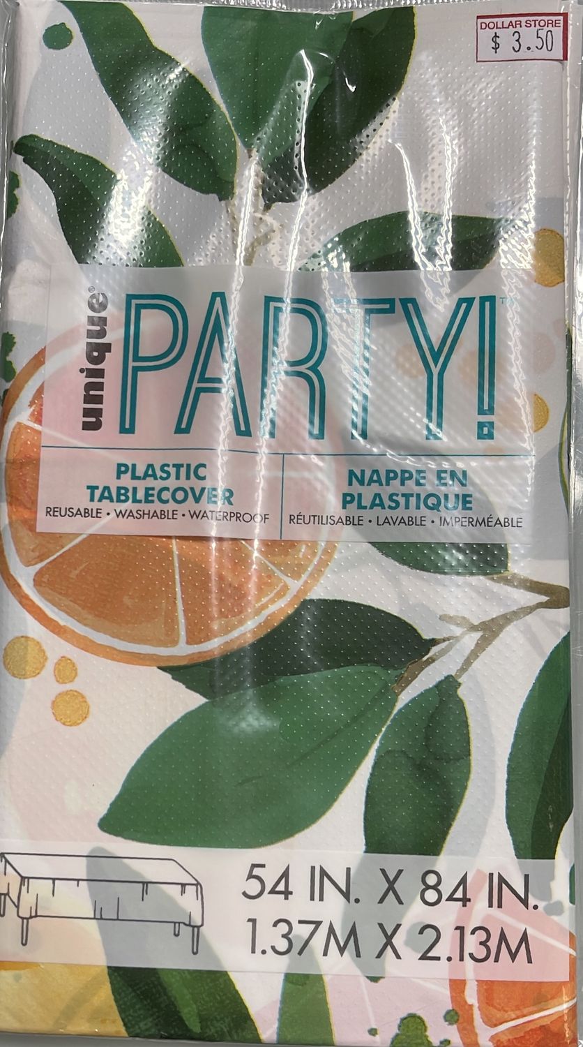 Reusable Plastic tablecover UNIQUE