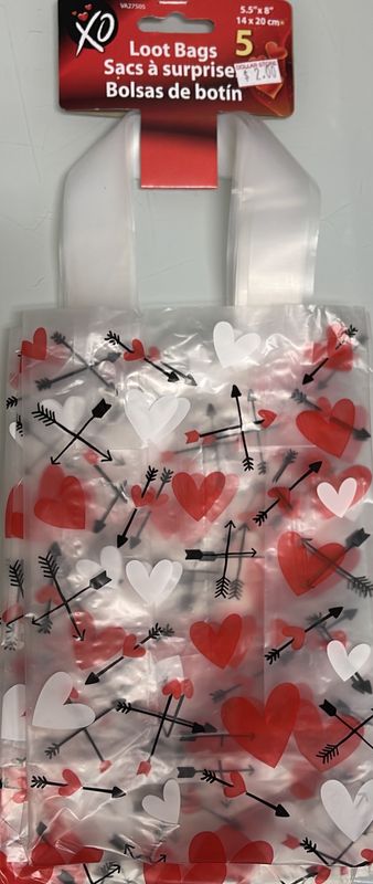 Valentine loot bag