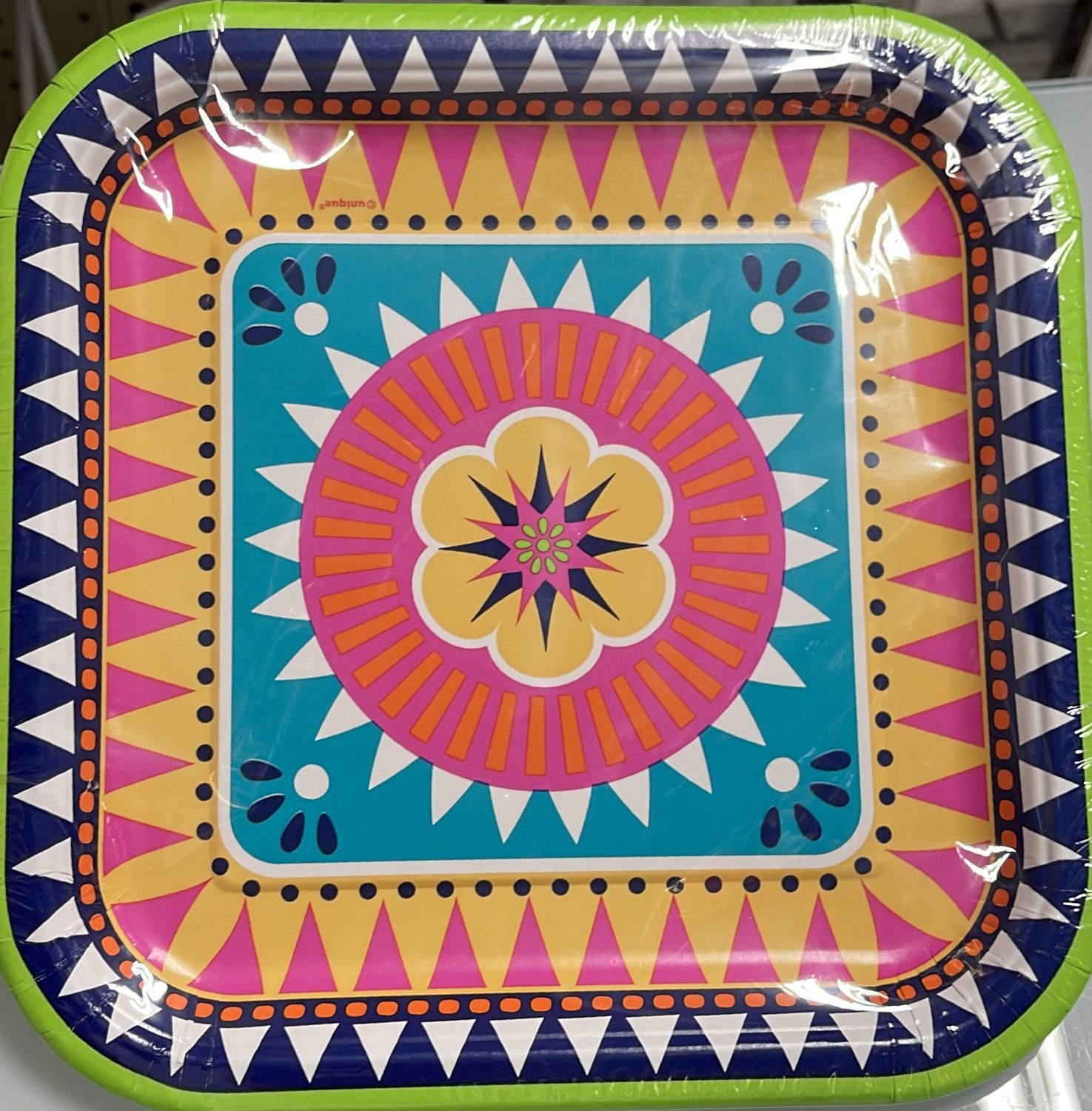 Boho fiesta plates