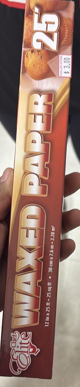 waxed paper
