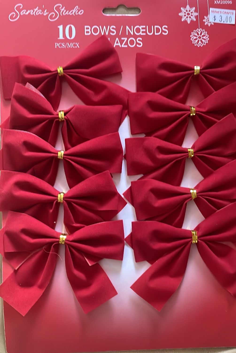 10 bows pcs