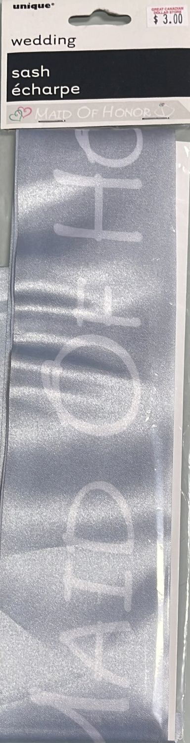 Wedding Sash