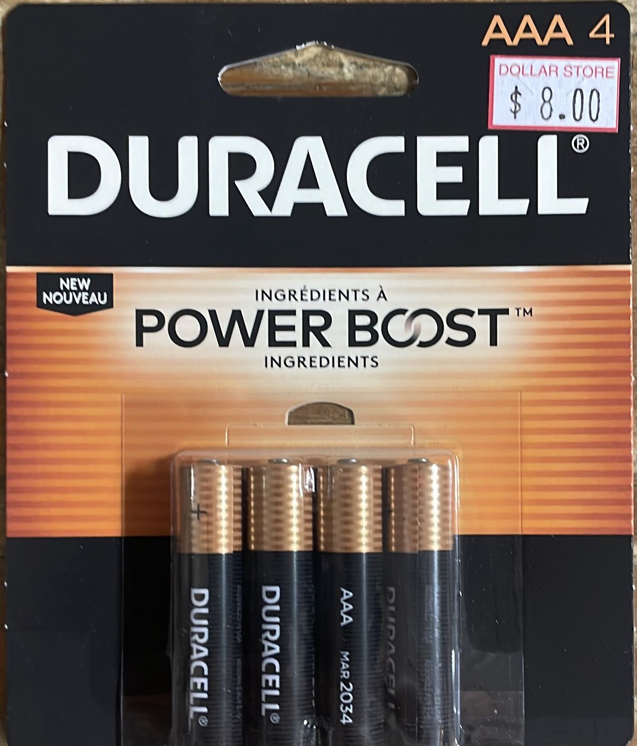 Duracell AAA Batteries