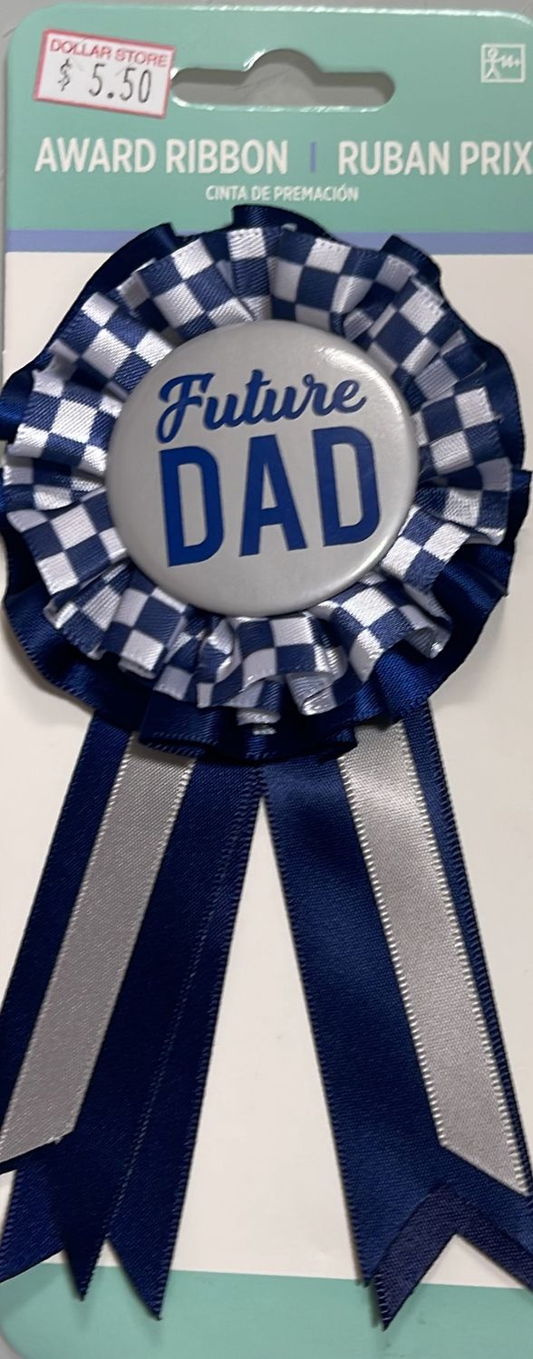 &quot;Future Dad&quot; Award Pin