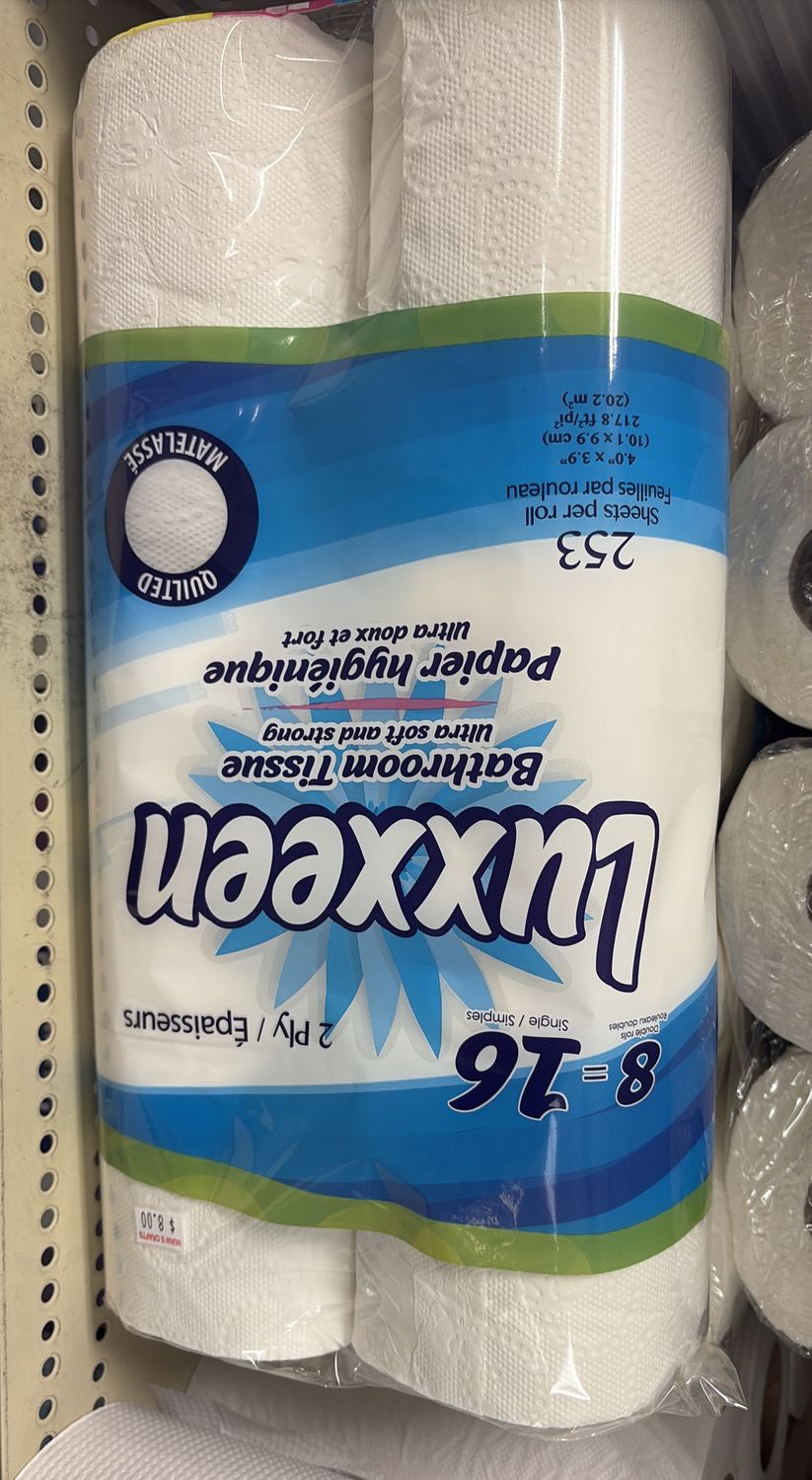 Bathroom tissue