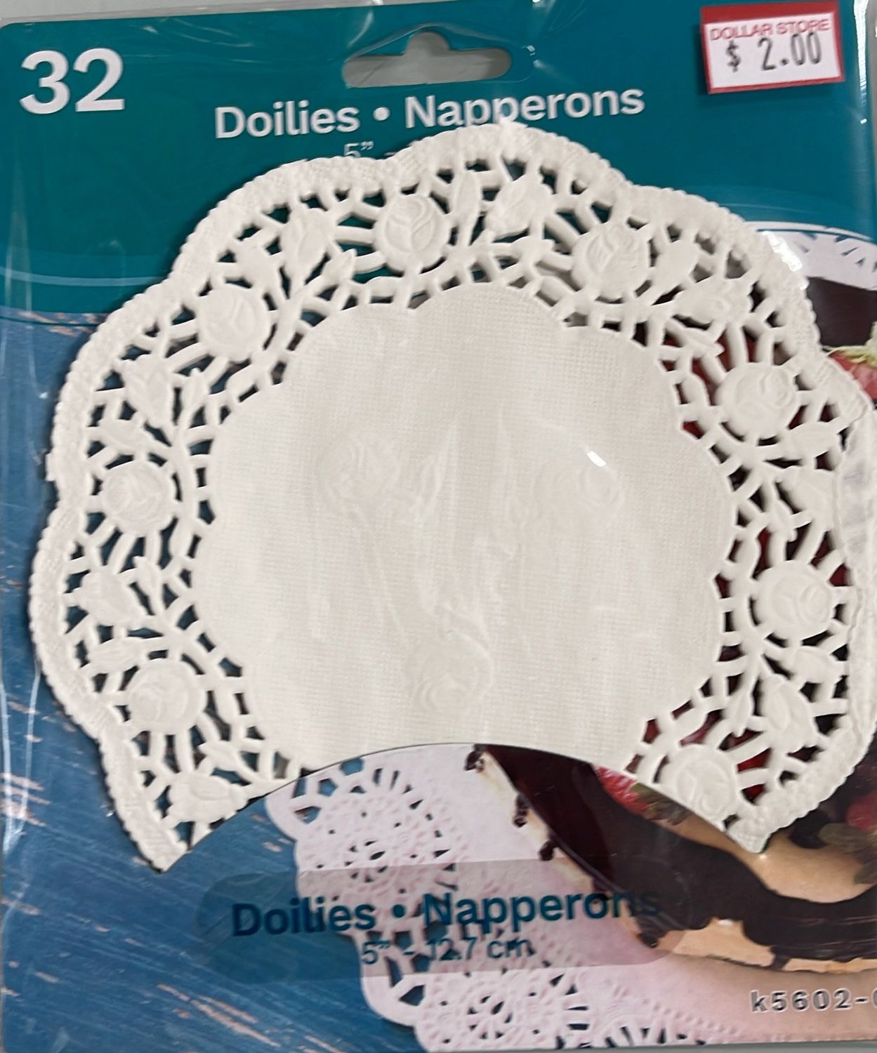 5 in doilies / napperons