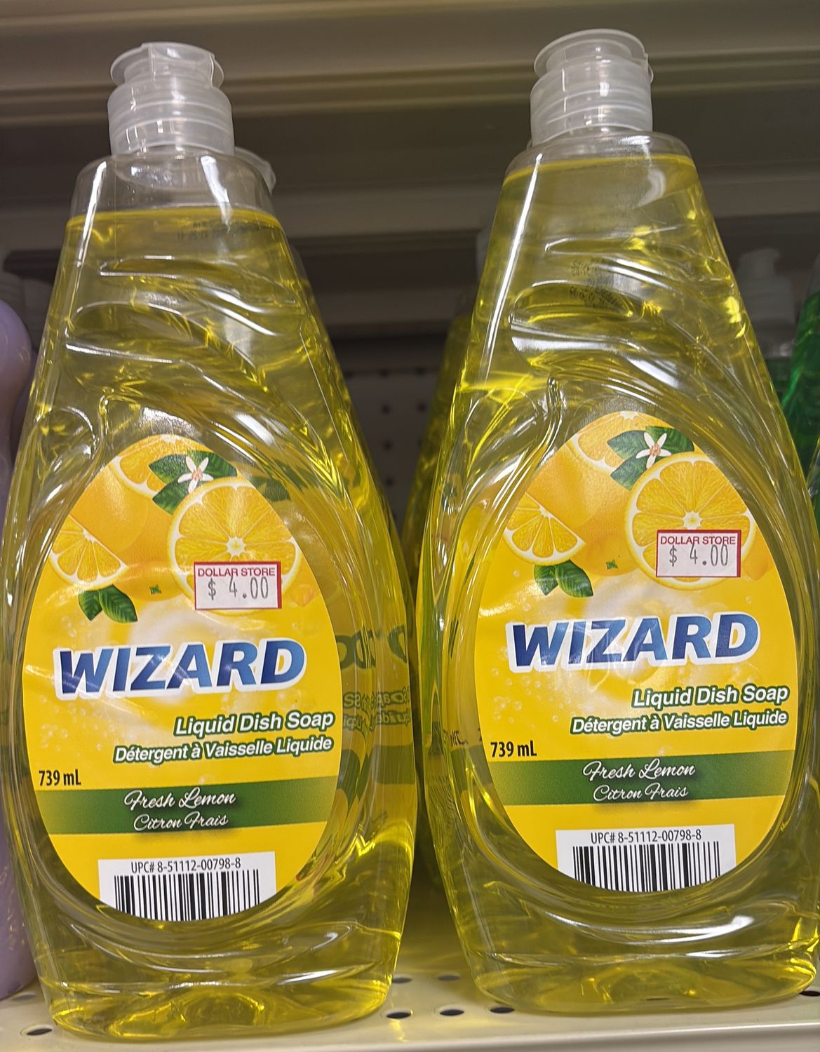 Dorfin: 739mL Lemon Scented Dish Soap 