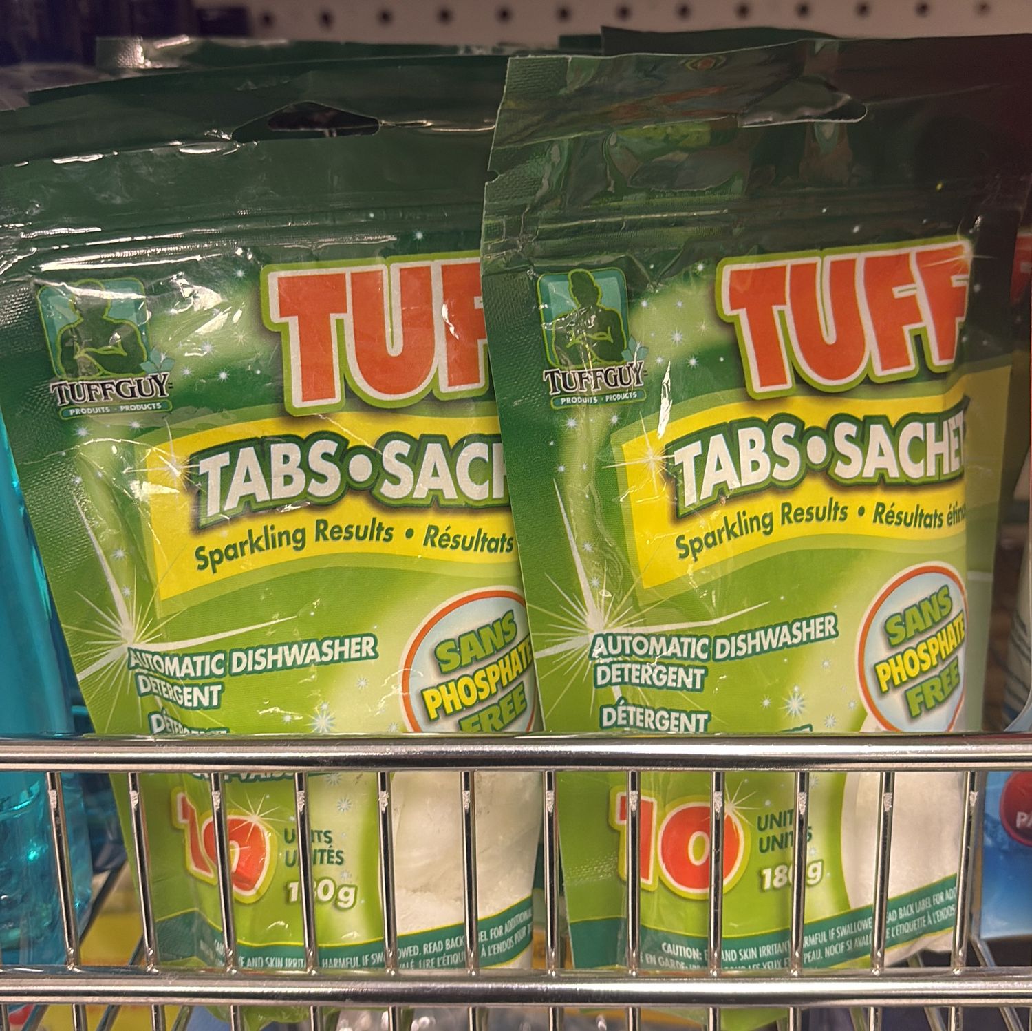 Tuff dishwasher detergent