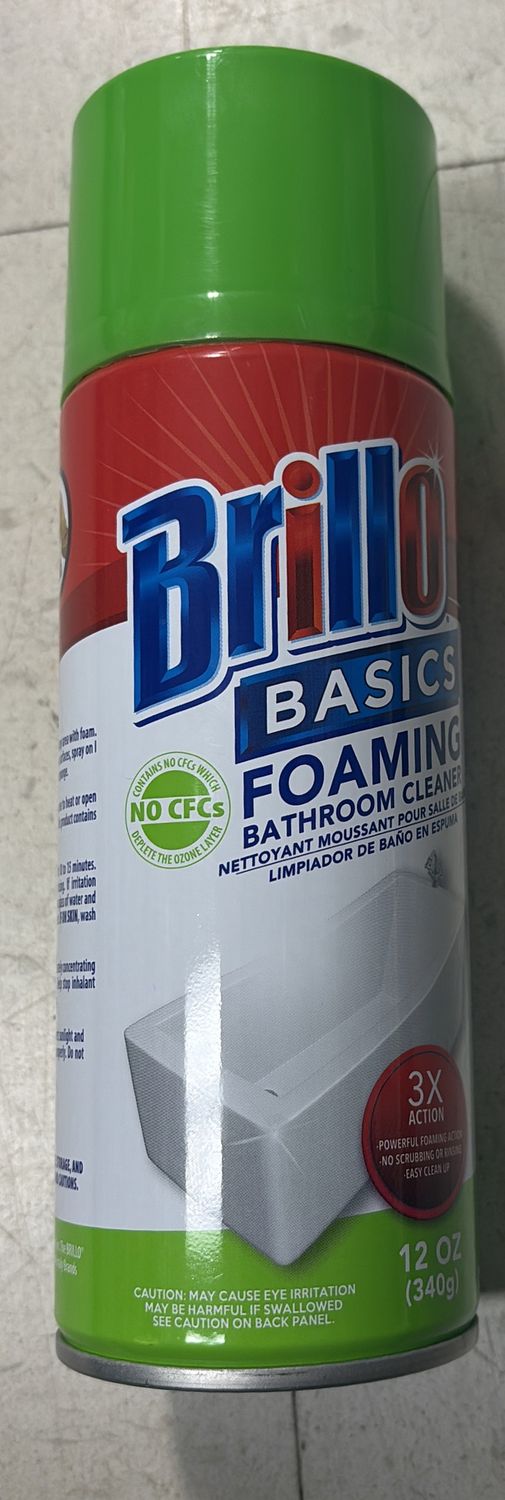 Brillo: 12oz Foaming Bathroom Cleaner 
