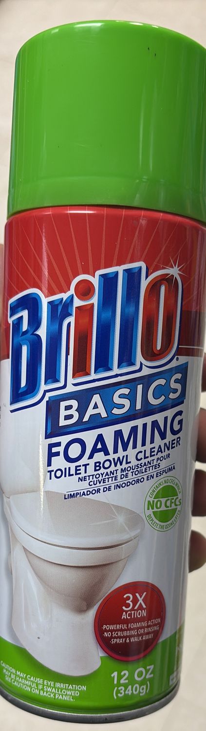 Brillo toilet bowl cleaner