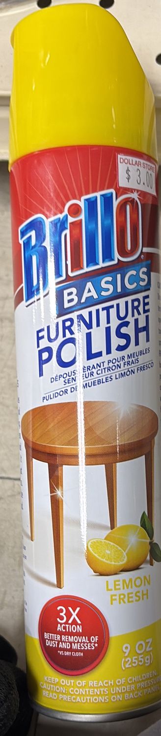Brillo furniture polish