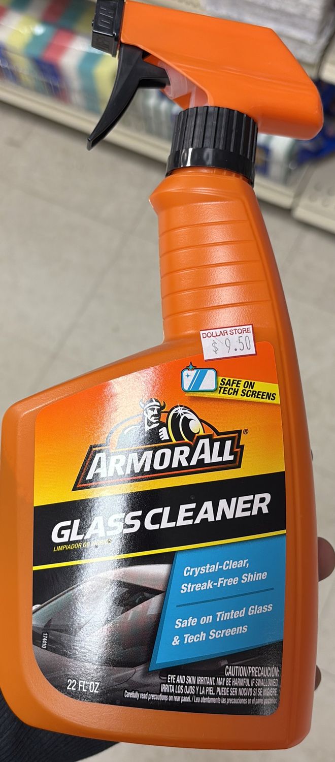 Armorall glass cleaner