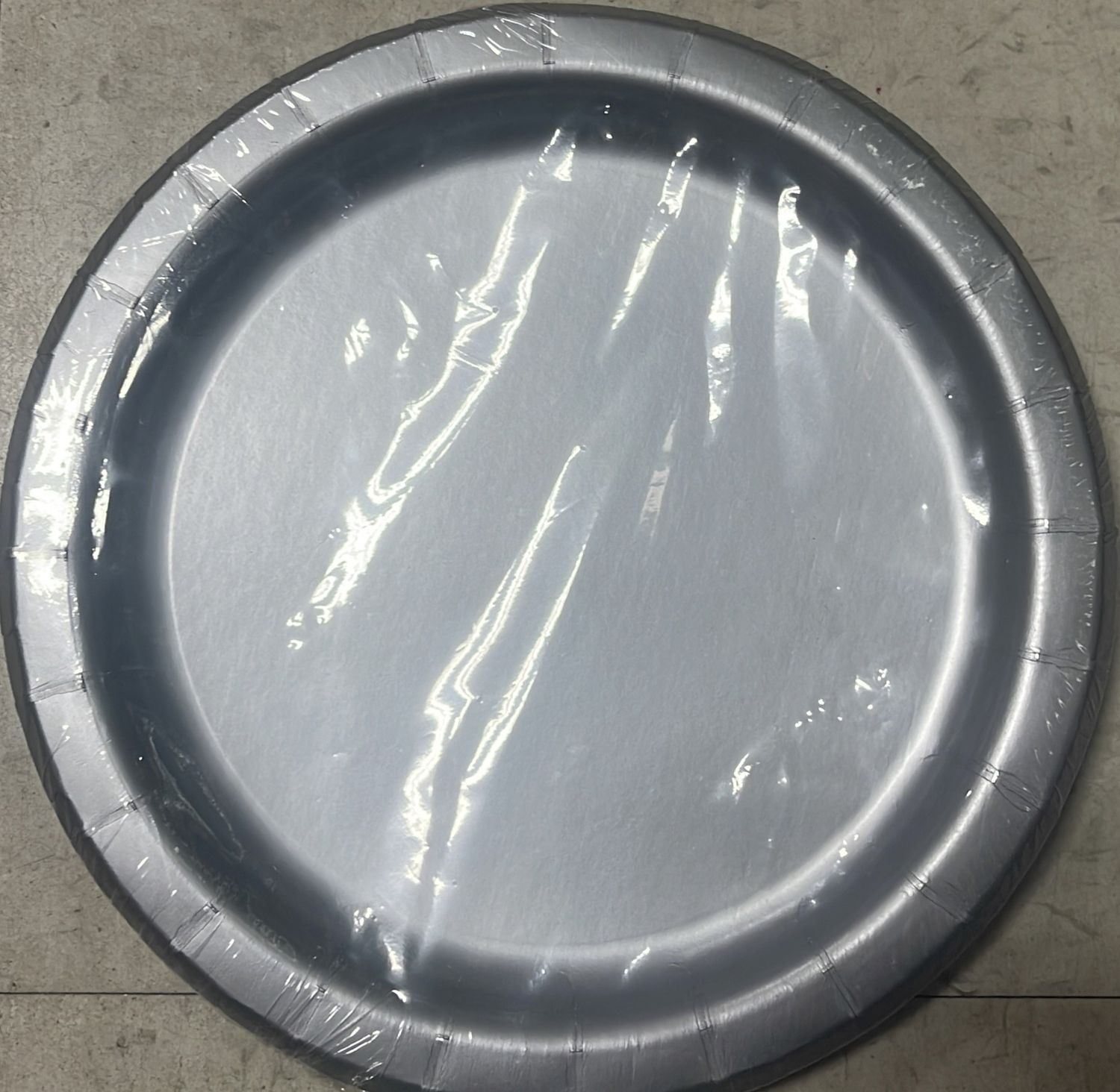 Small silver plate