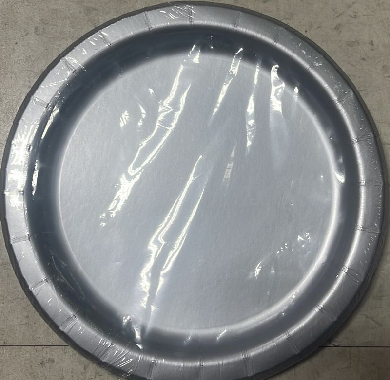 Small silver plate