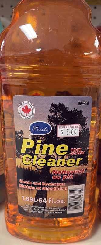 Pine cleaner