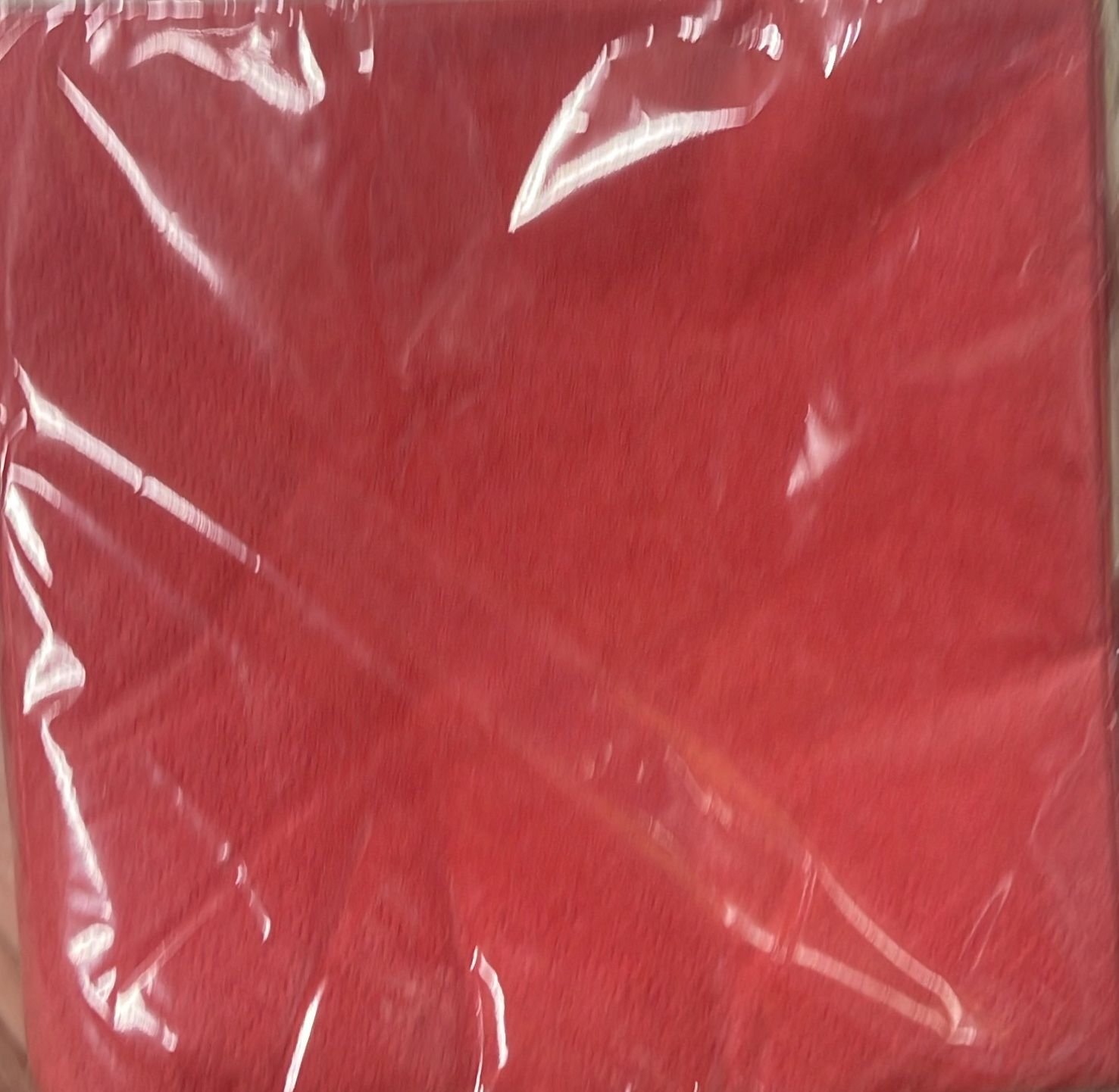 Small red napkin