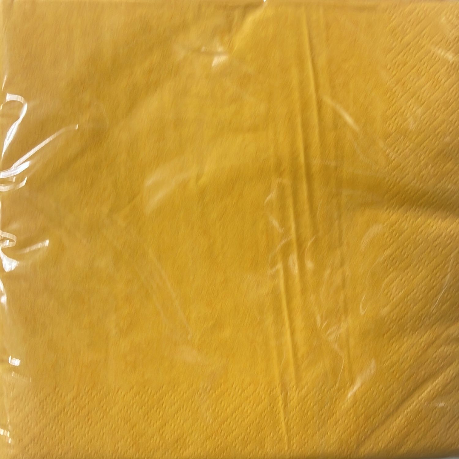Sunflower yellow large napkin