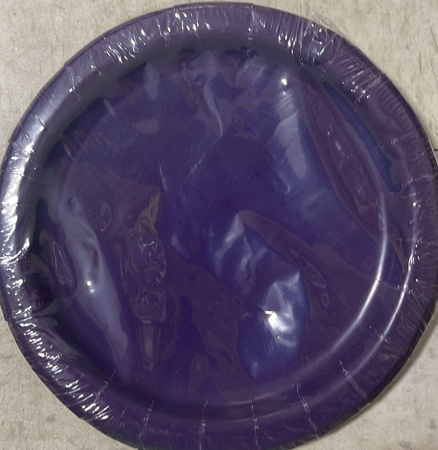 Small purple plate