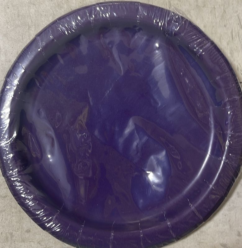 Small purple plate