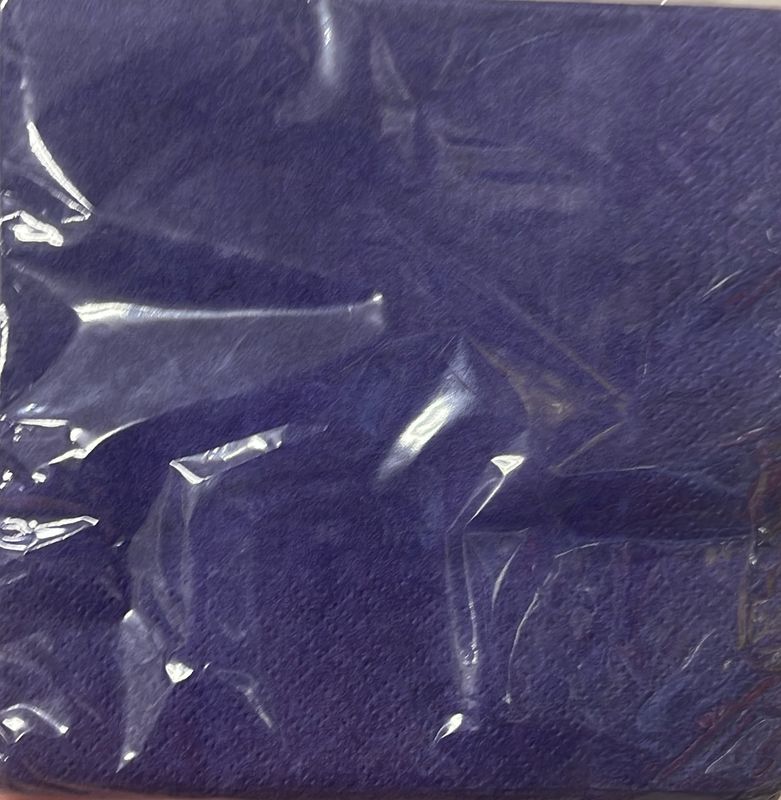 Small purple napkin