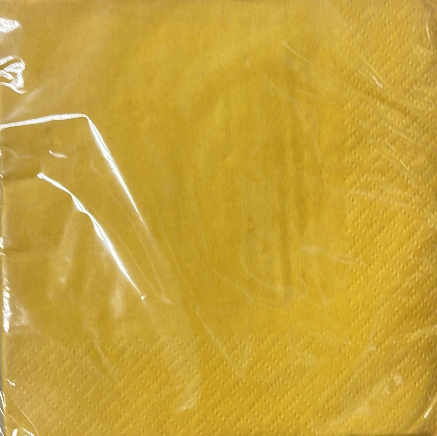 Sunflower yellow small napkin