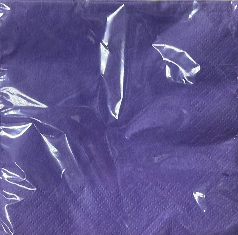 Small Neon purple napkin