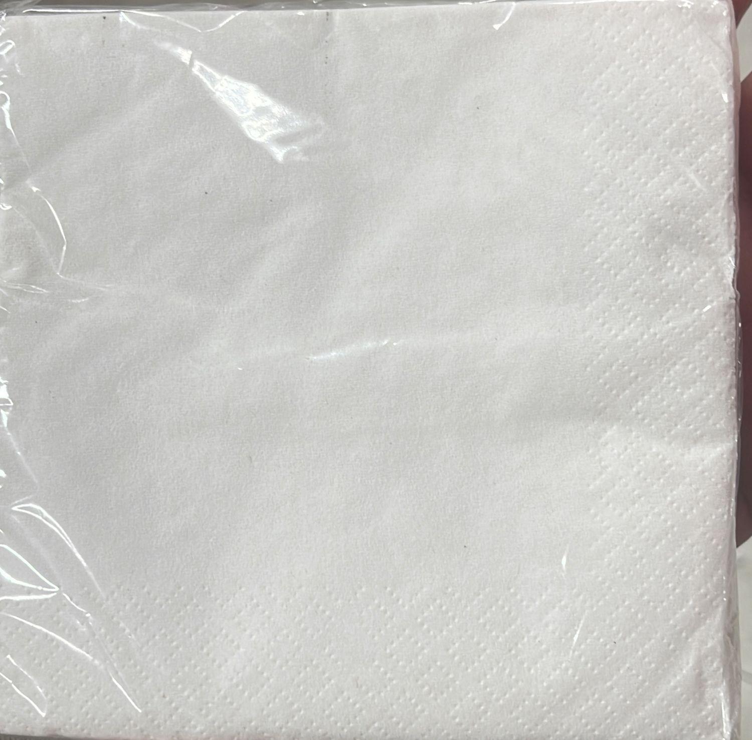 Unique: 20pk Large White Napkins