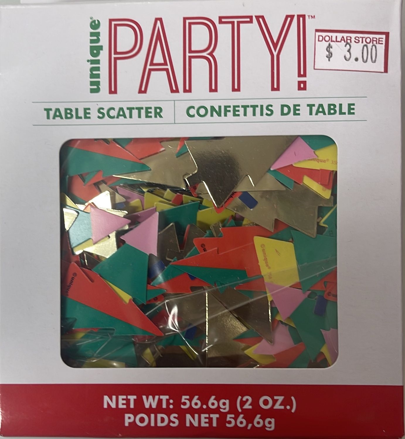 Christmas table scatter