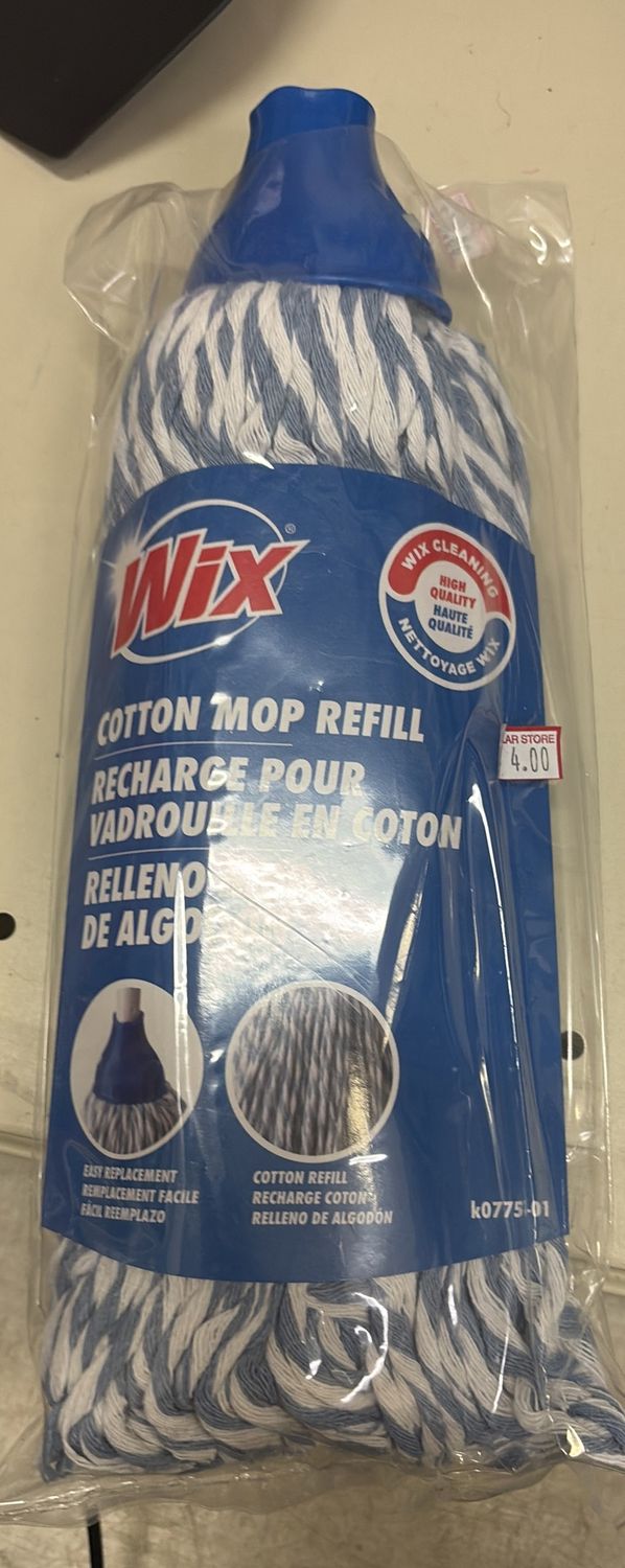 Cotton mop refill