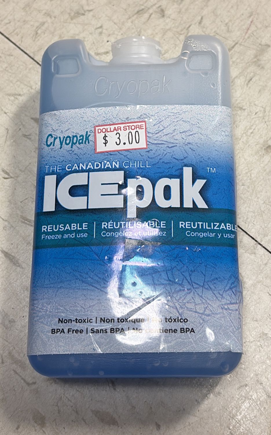 Canadian chill ice pak