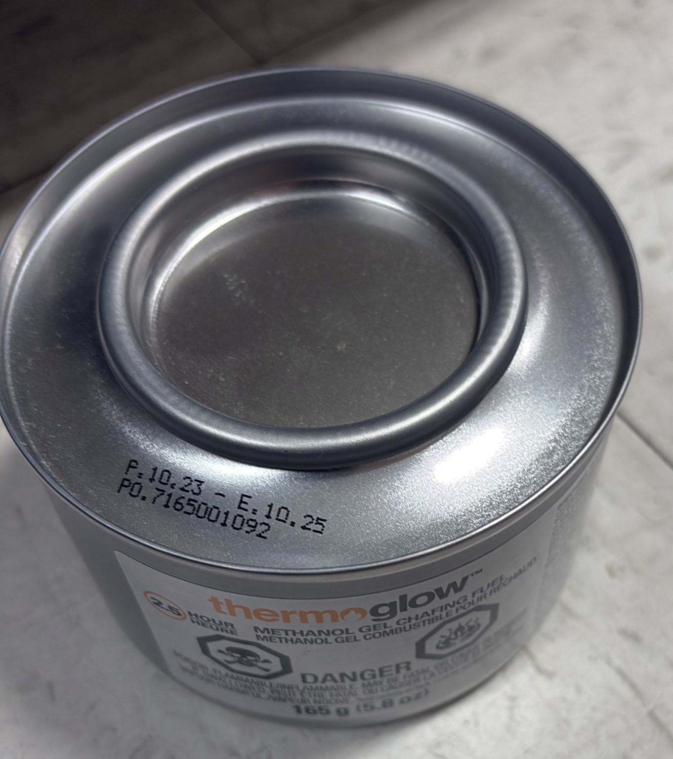 Methanol gel fuel