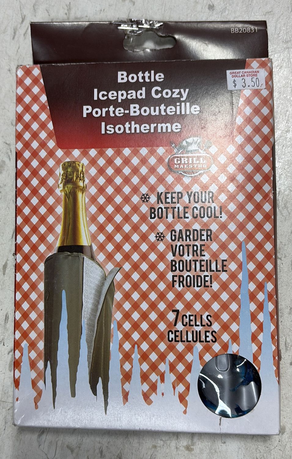 Bottle icepad Cozy LINK: BB20831