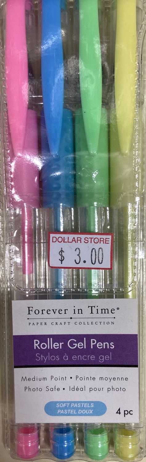 Soft Pastels Roller Gel Pens