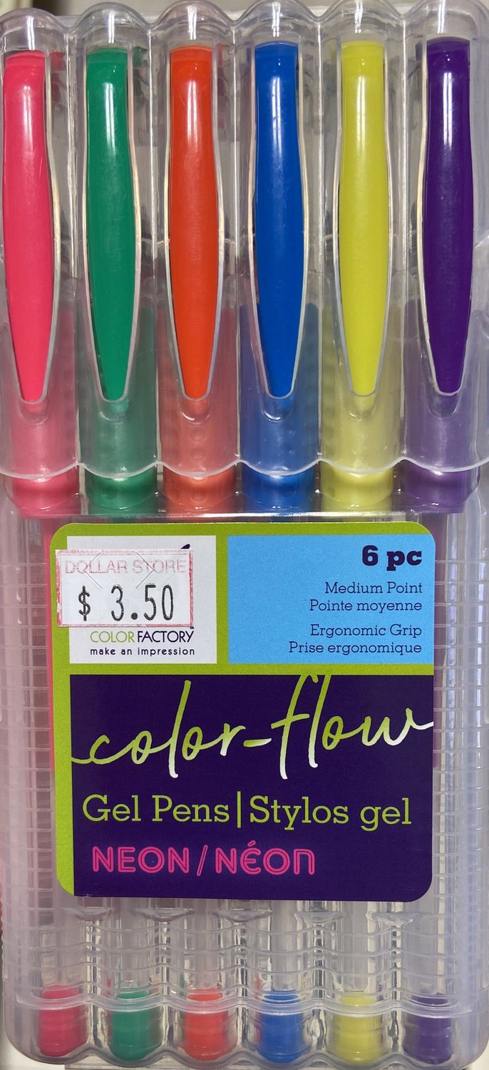 Neon Gel Pens