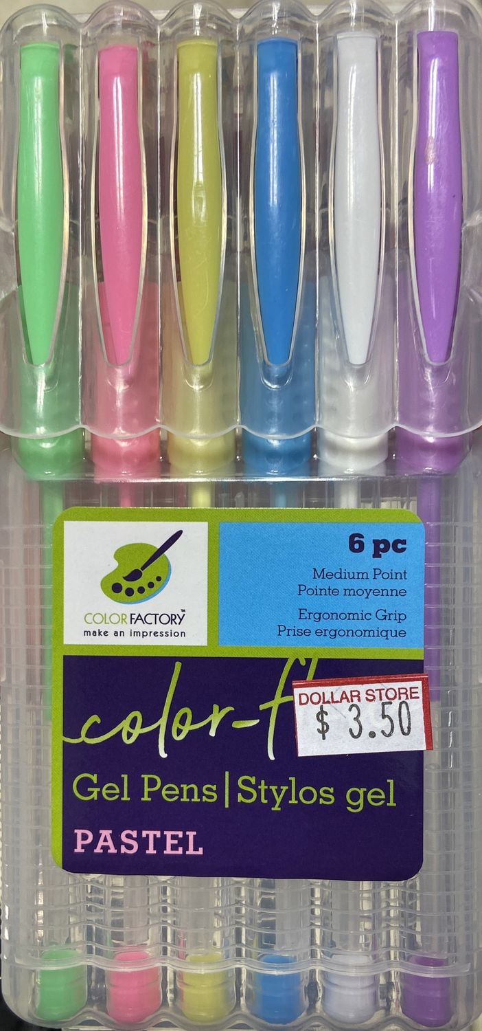 MultiCraft: 6pk Pastel Gel Pens