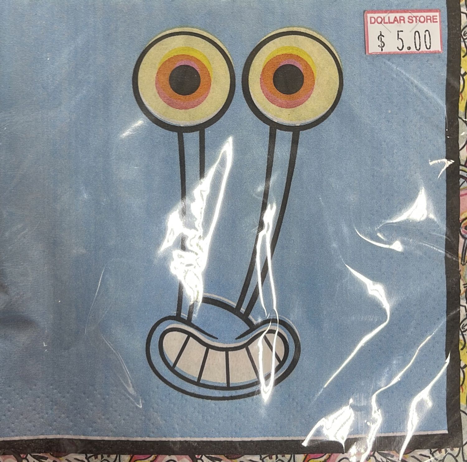 Small spongebob napkin