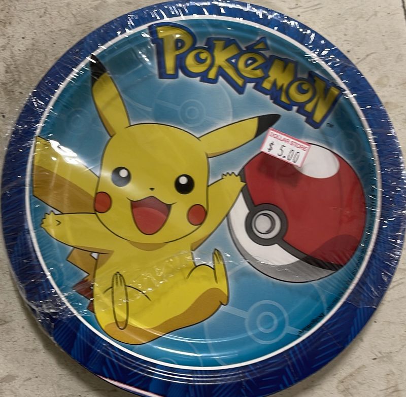 Small pokemon plate