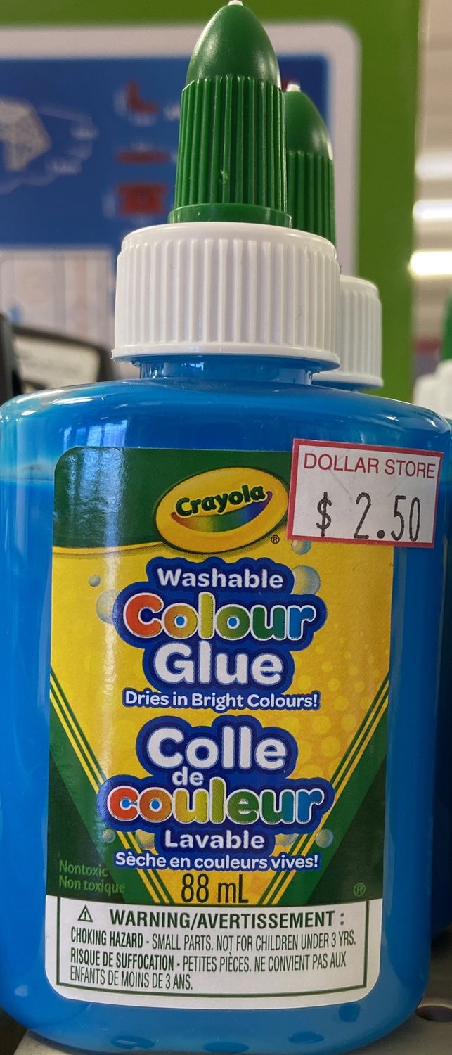 Blue Washable Glue