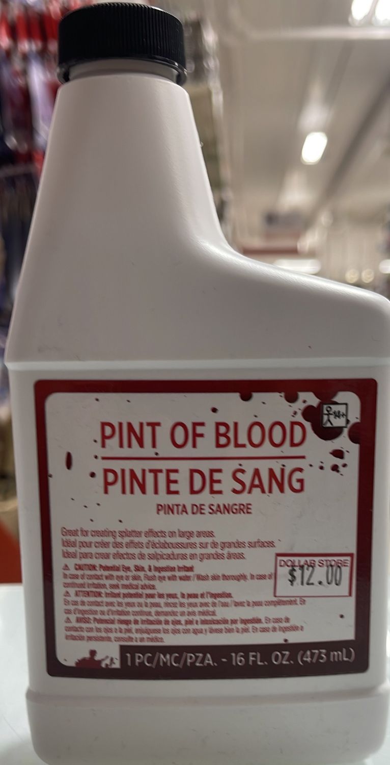 Pint of blood