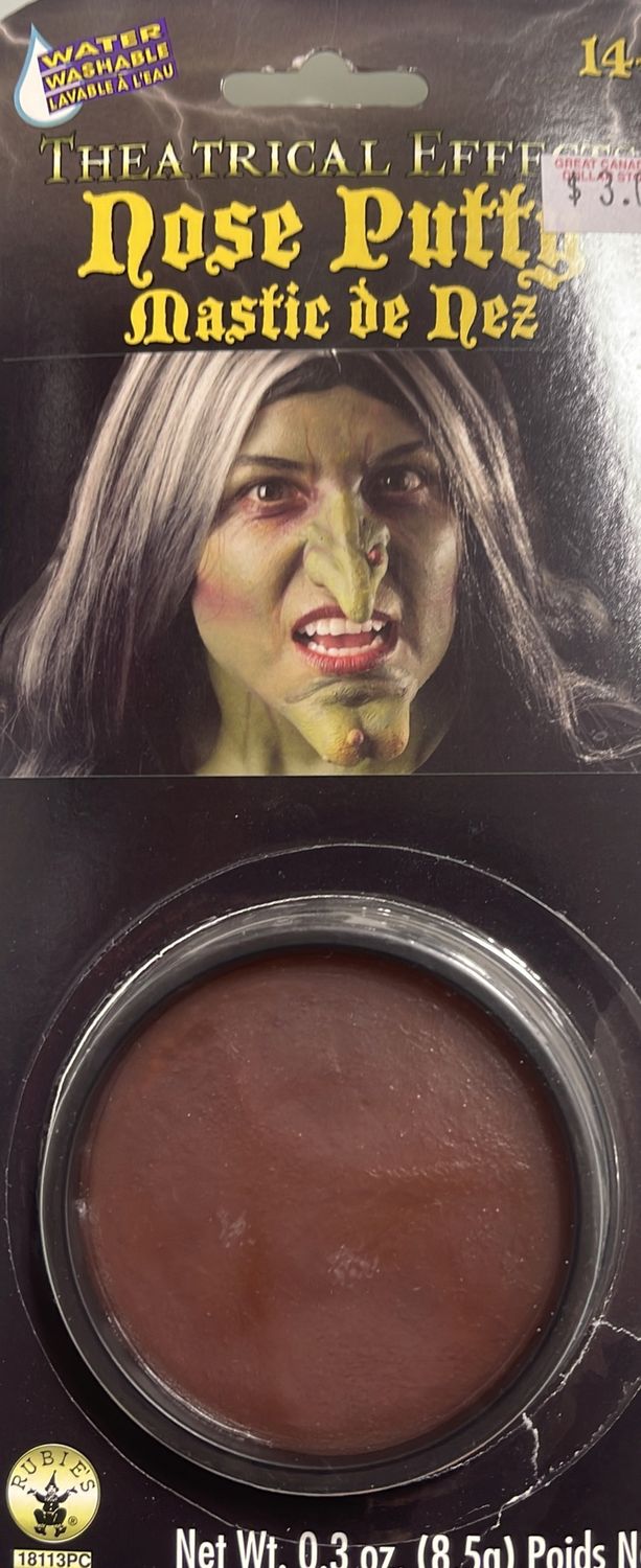 Witch nose putty