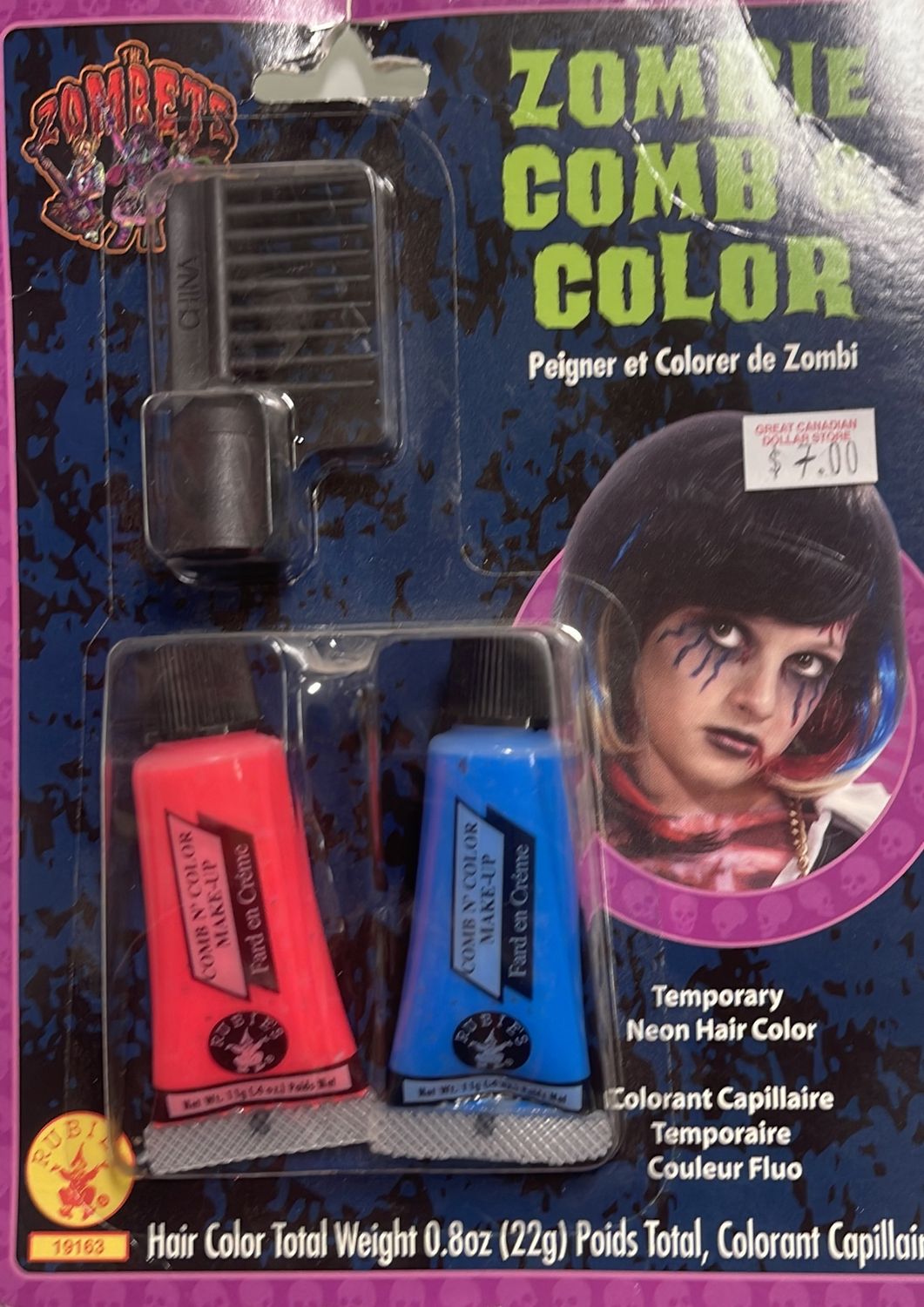 Zombie comb &amp; color
