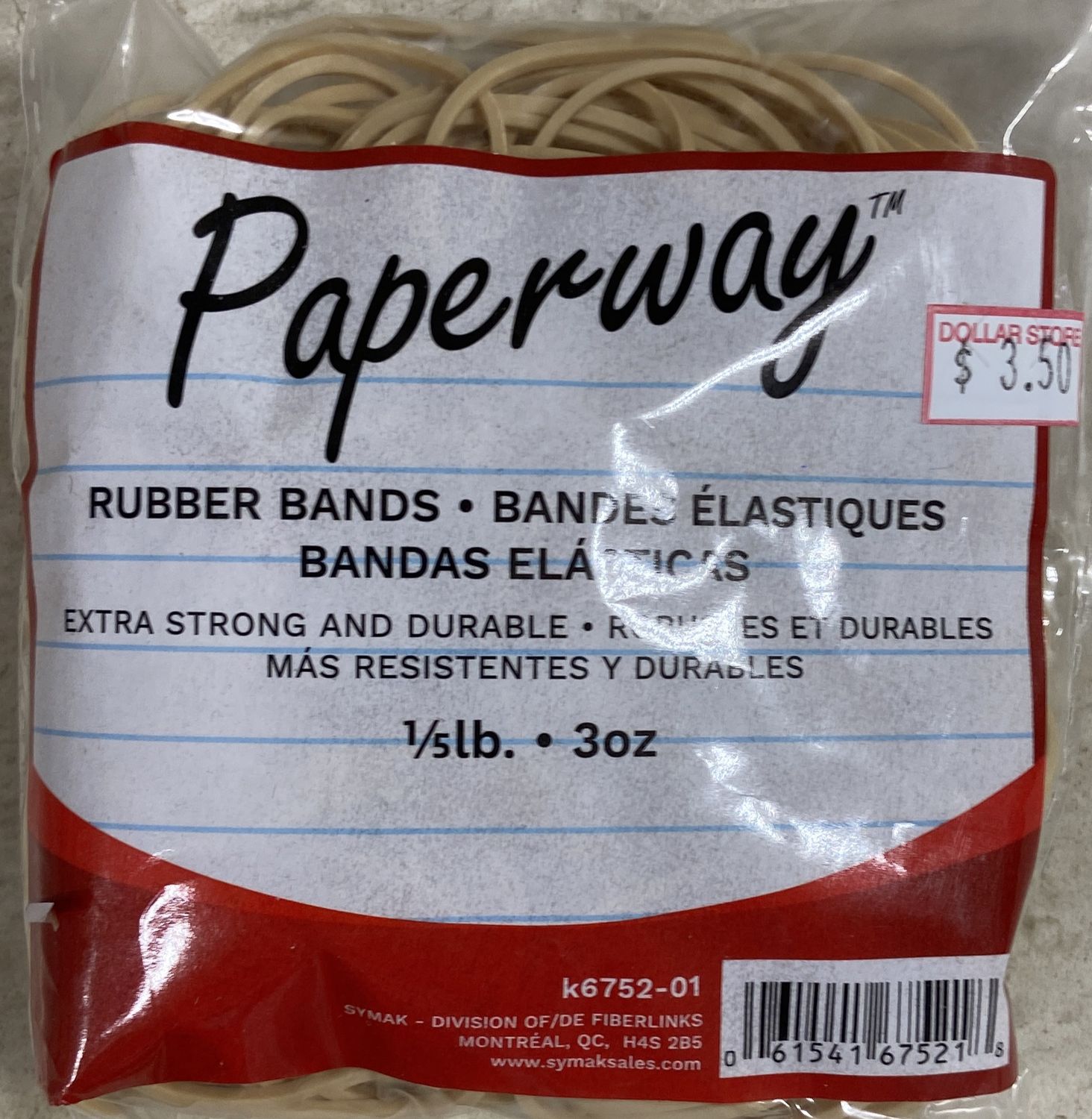 Rubber Bands 1/5 lb